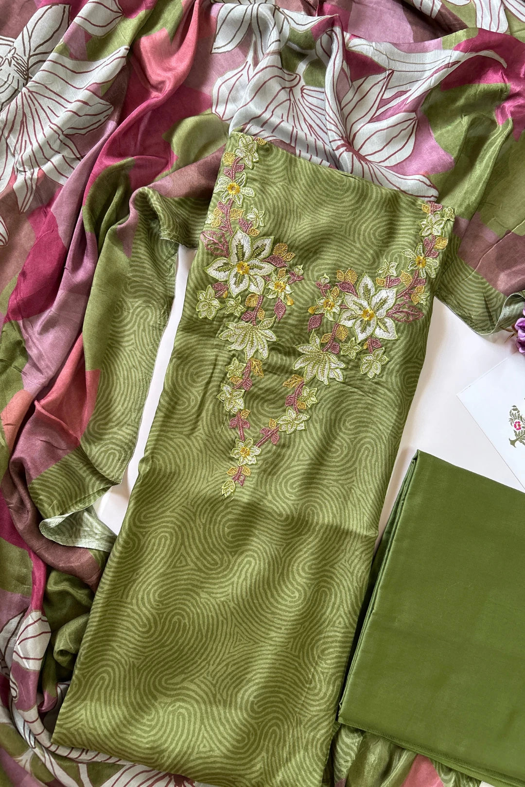 Muslin Salwar Suit-M201