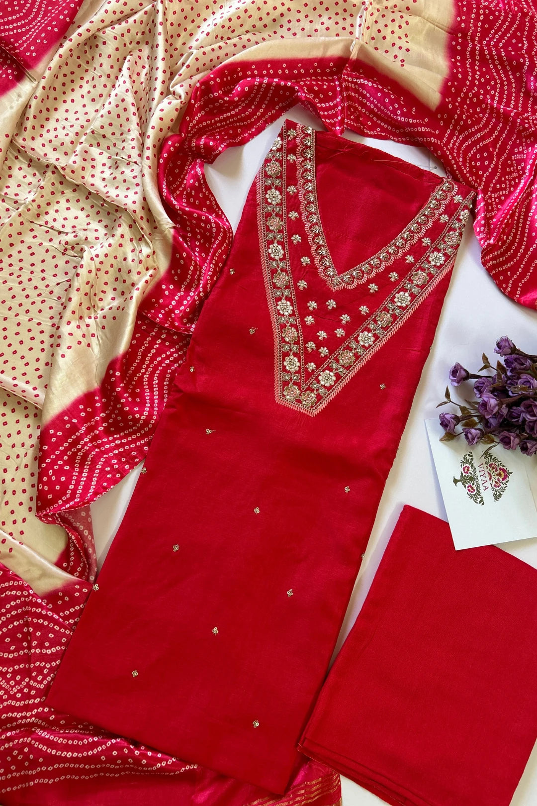 Tissue Salwar Suit-T113