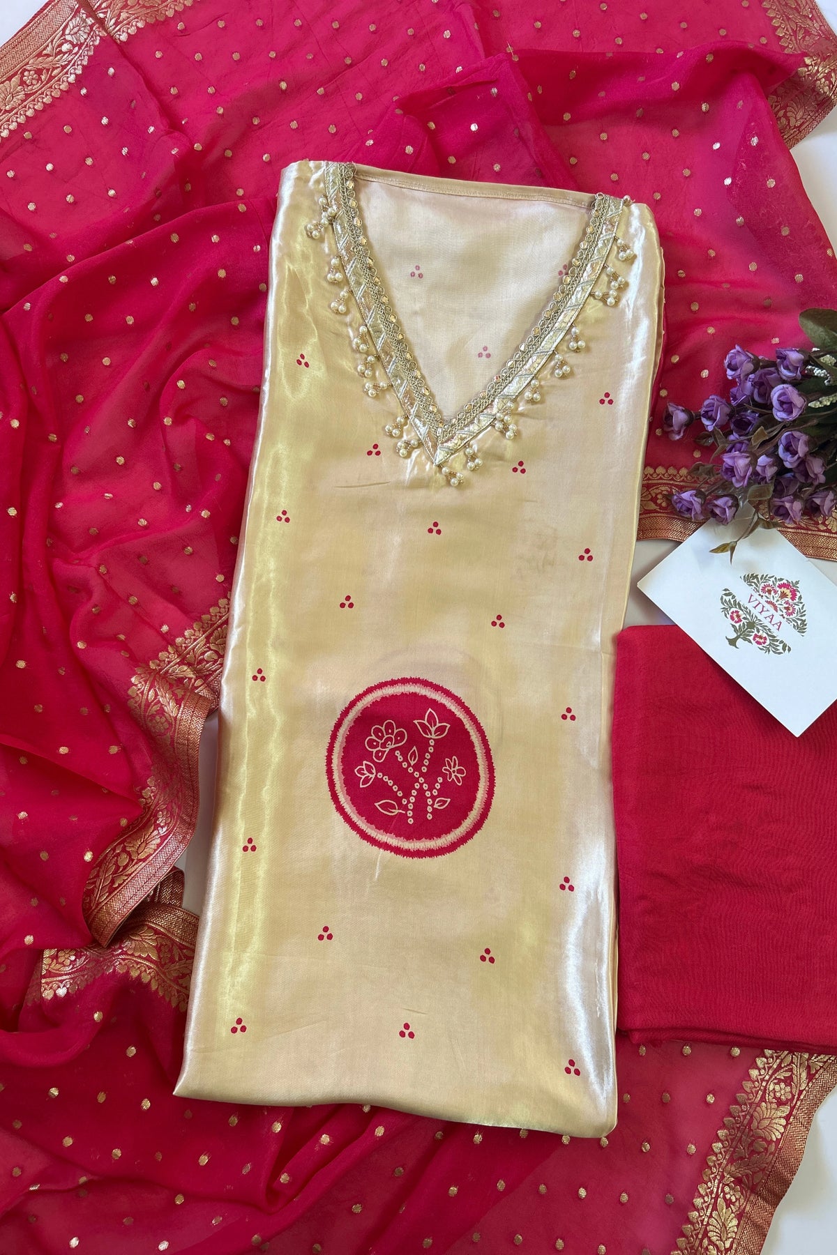 Gaji Silk Salwar Suit