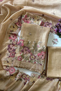 Crushed Tissue Silk Suit