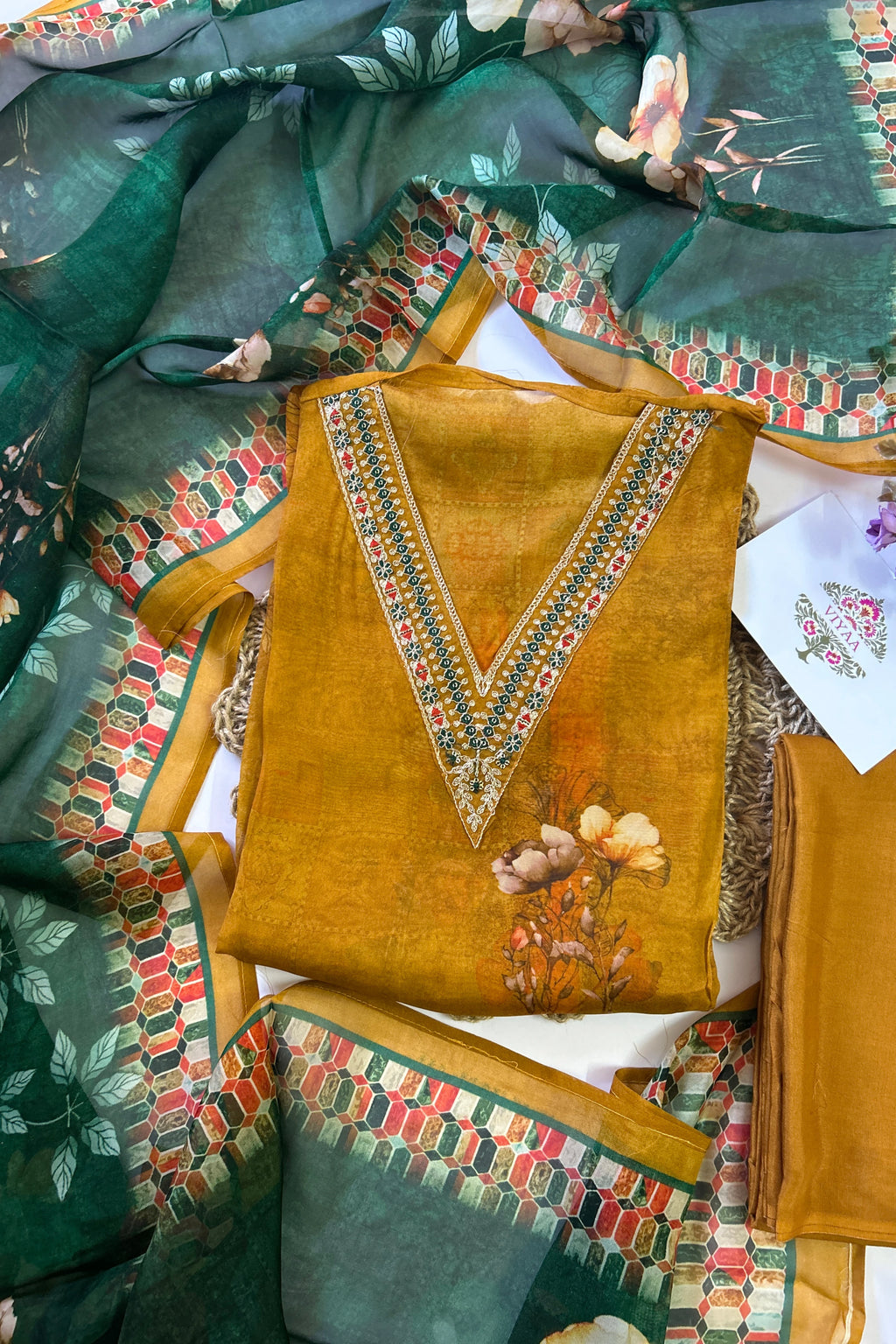 Organza Salwar Suit