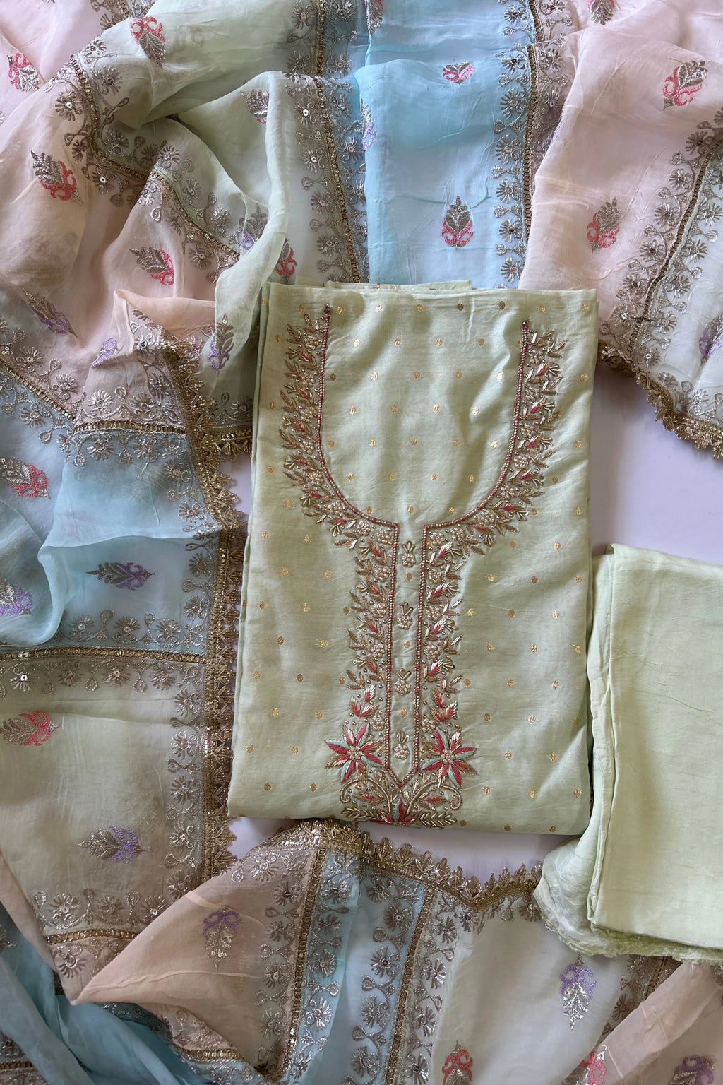 Silk Salwar Suit