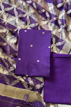 Pure Chanderi Silk Suit