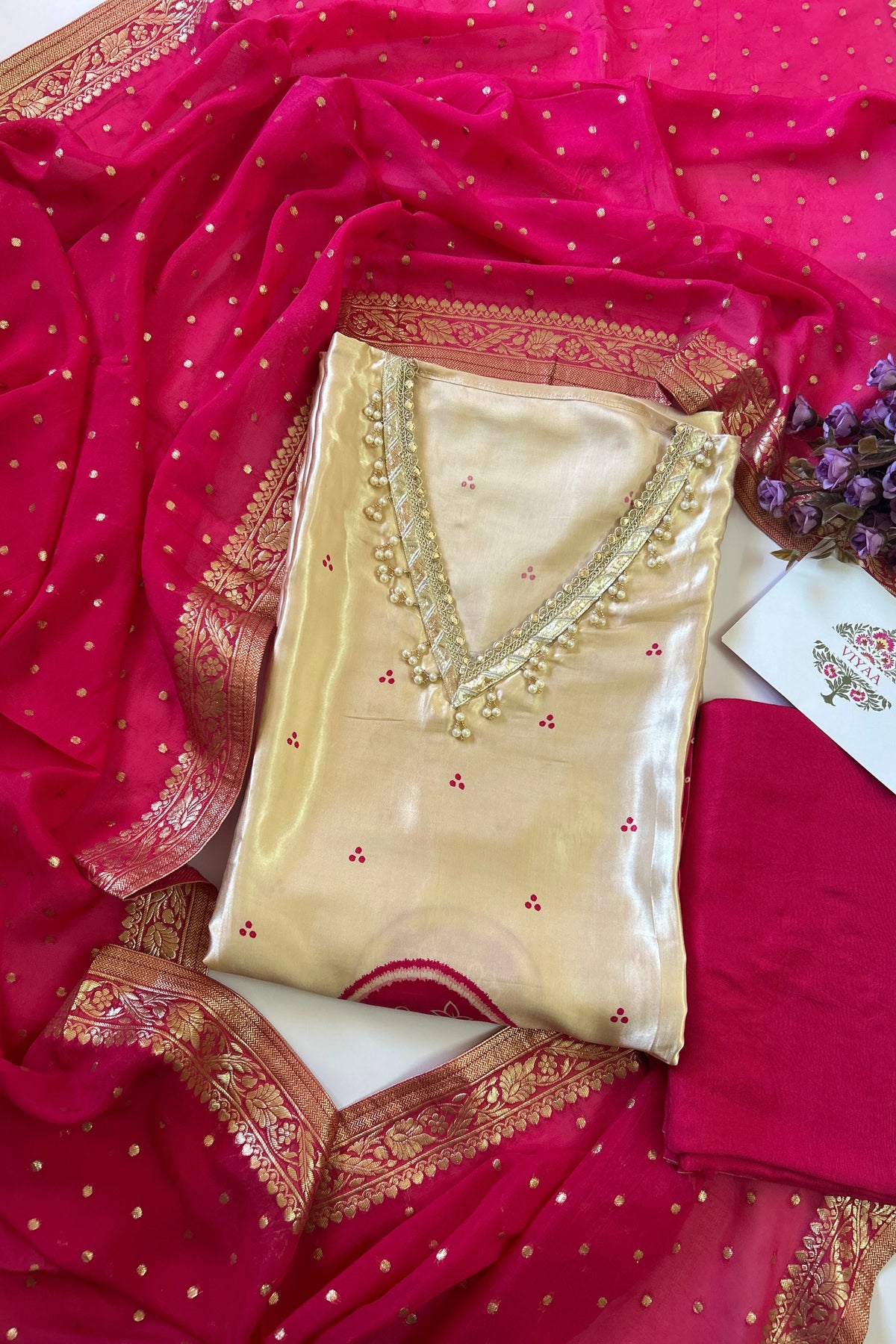 Gaji Silk Salwar Suit