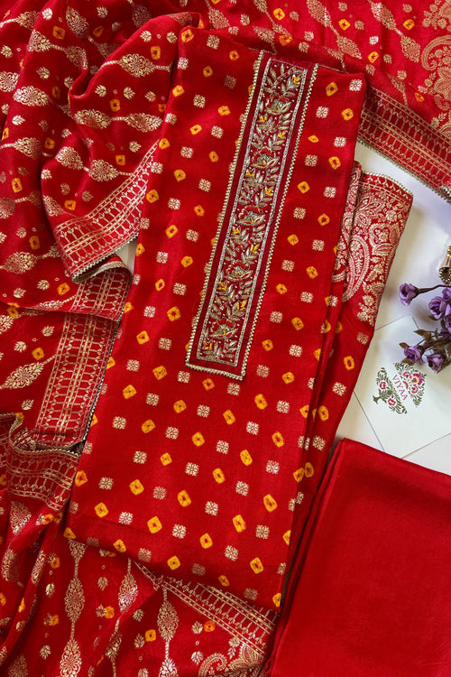 Bandhini salwar suit-BI102
