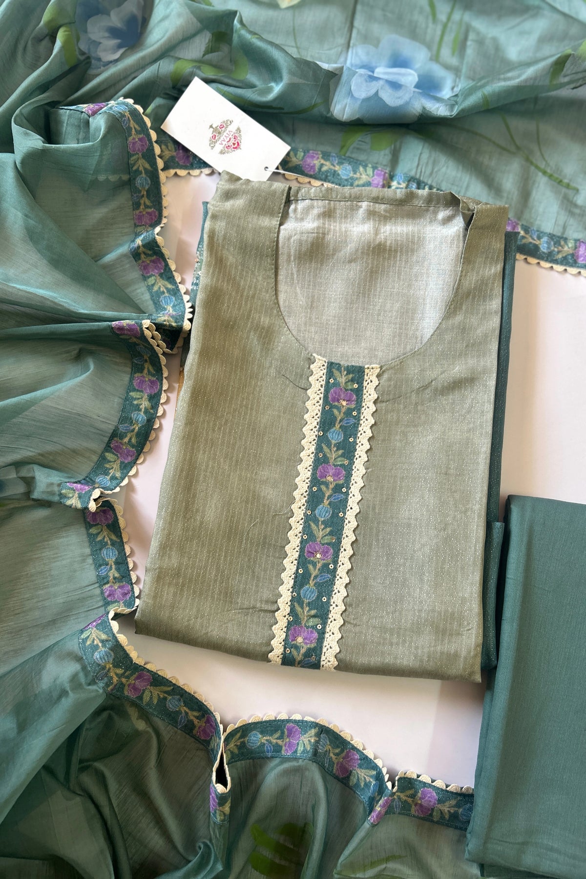 Muslin Salwar Suit
