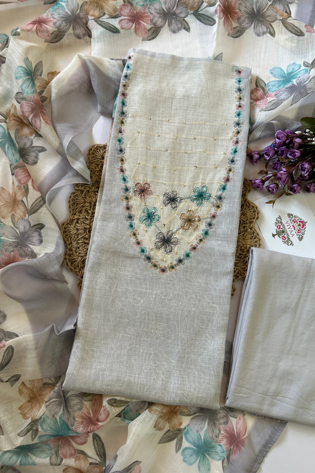Linen Salwar Suit