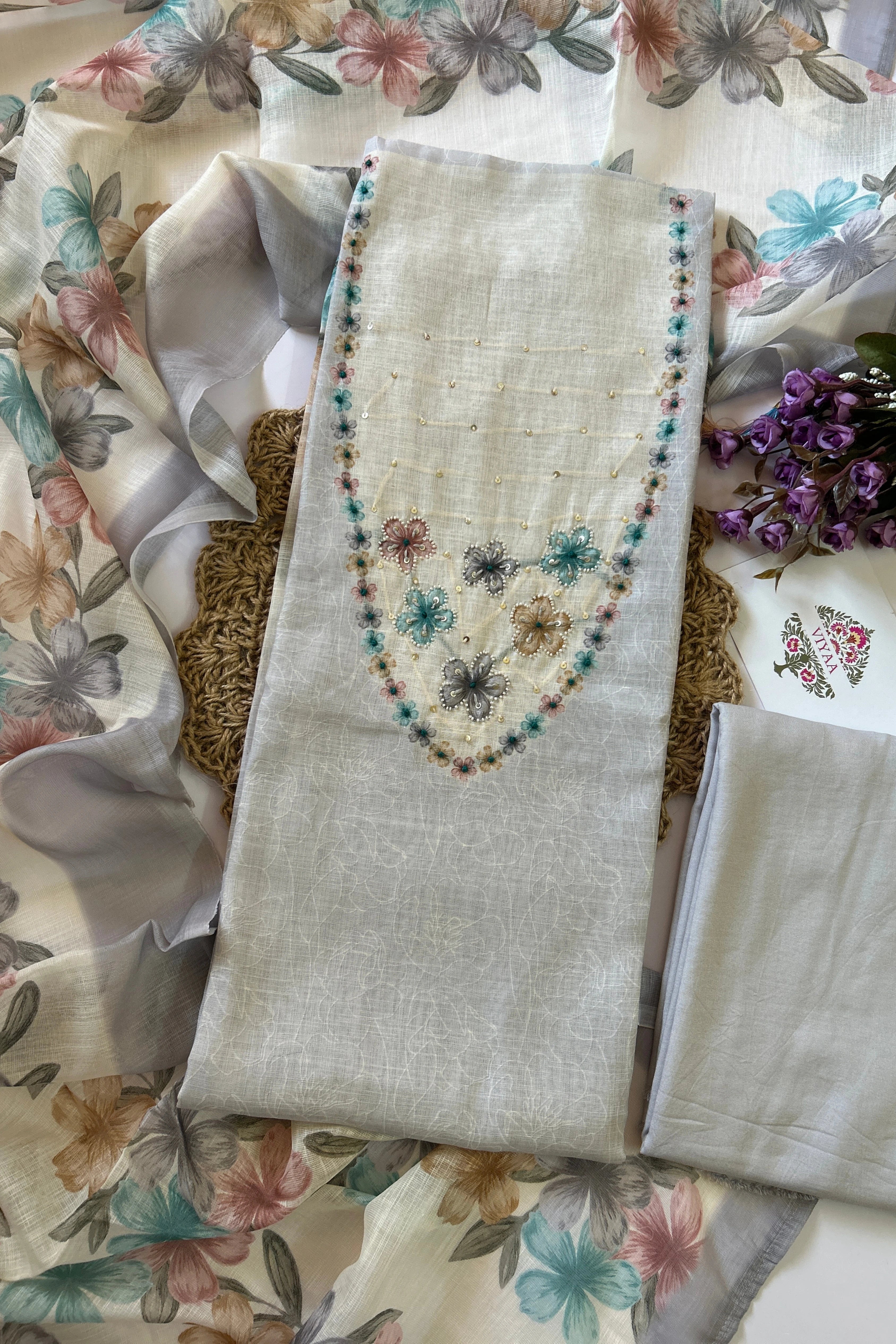 Linen Salwar Suit