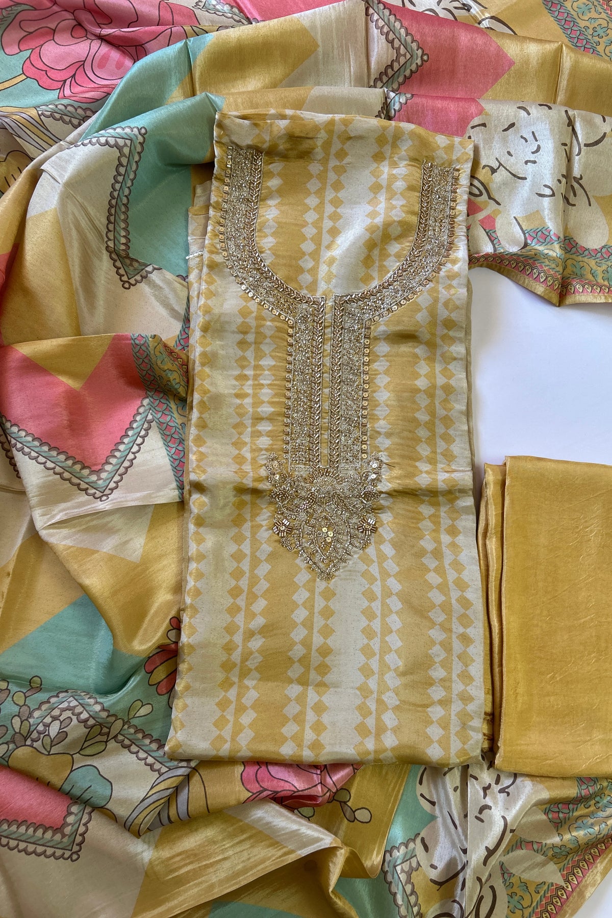 Tissue Salwar Suit