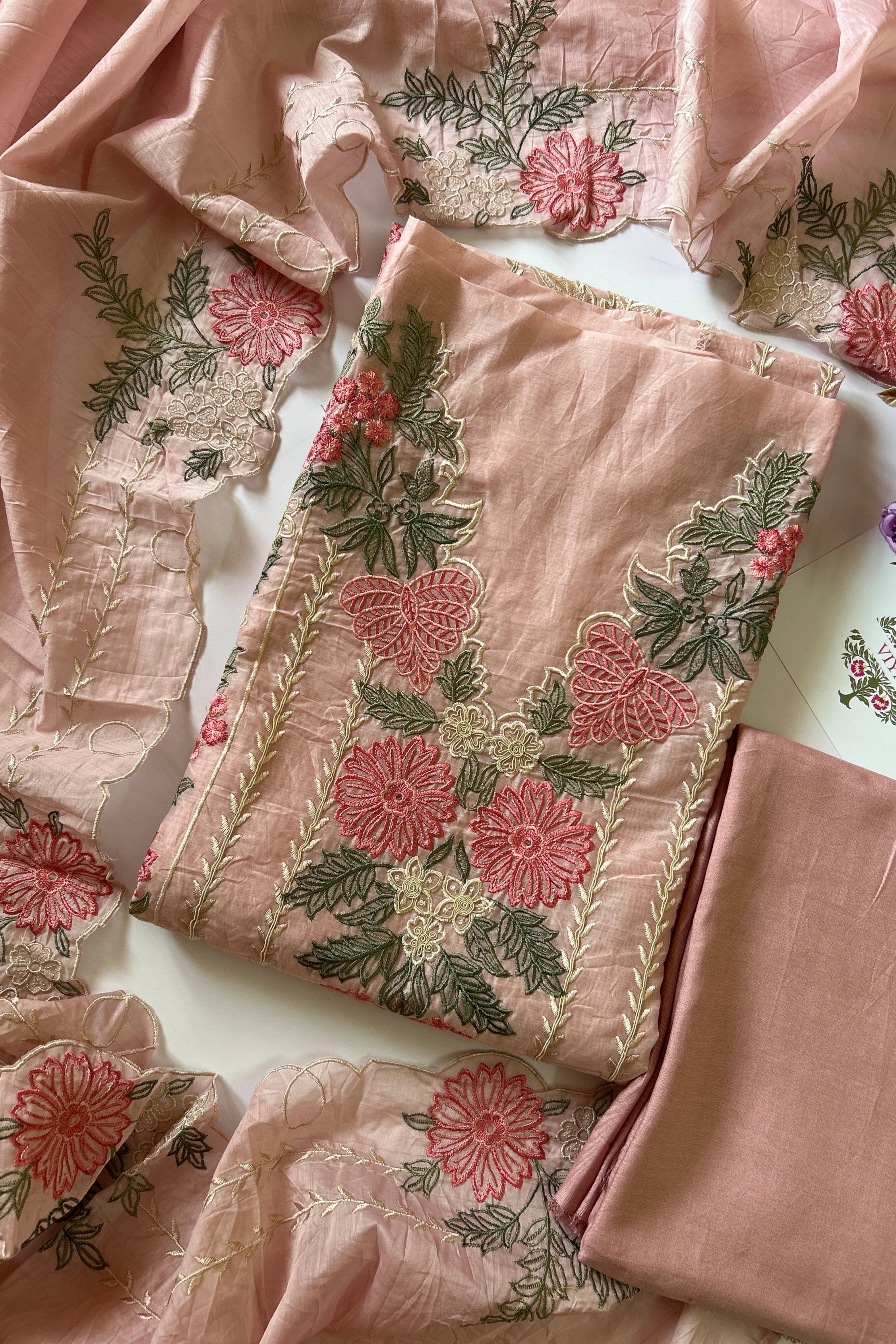 Mul Chanderi Salwar Suit
