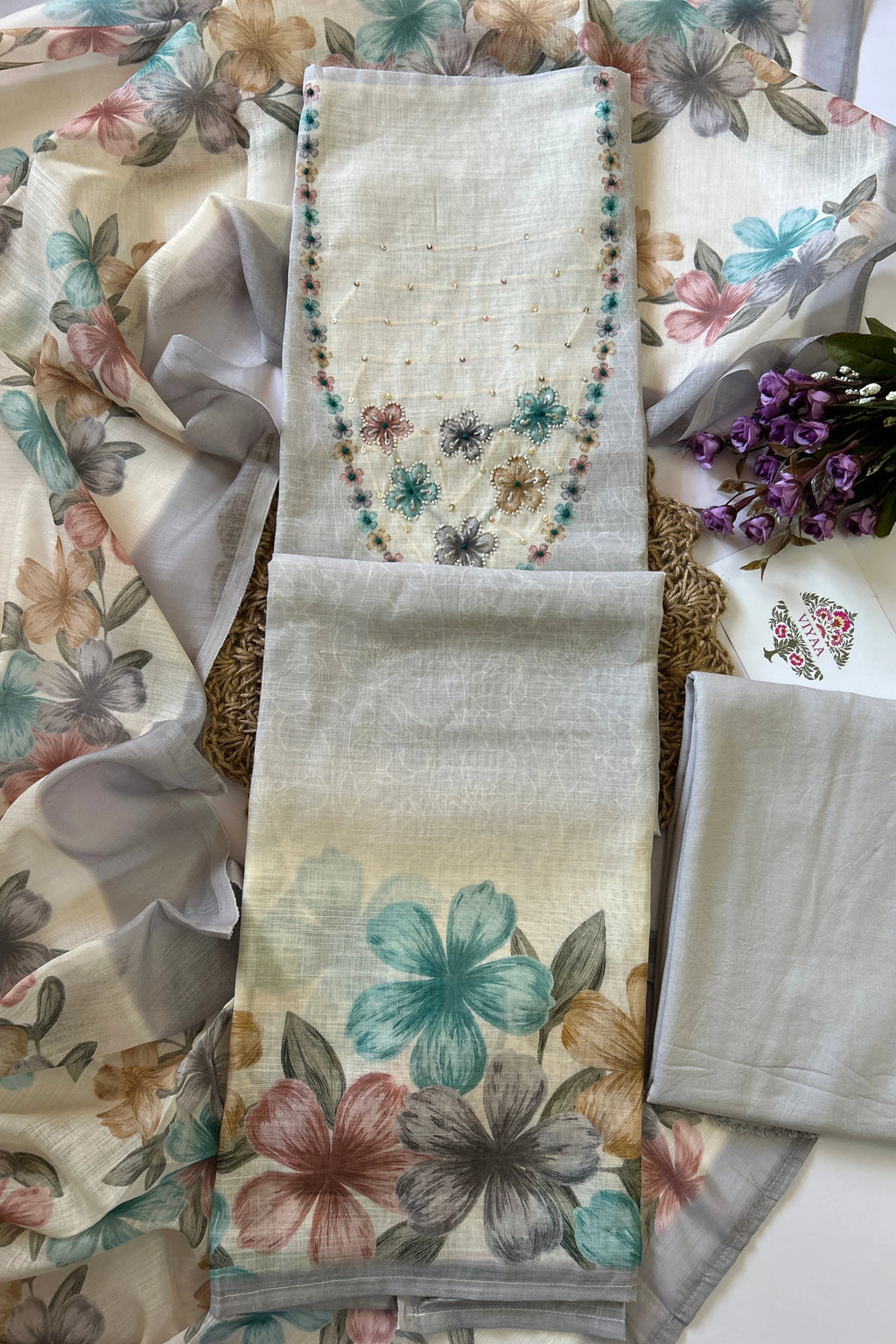Linen Salwar Suit