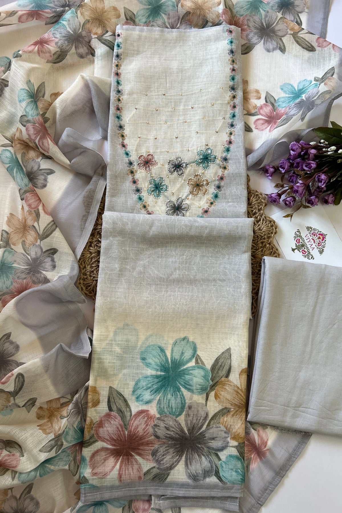 Linen Salwar Suit