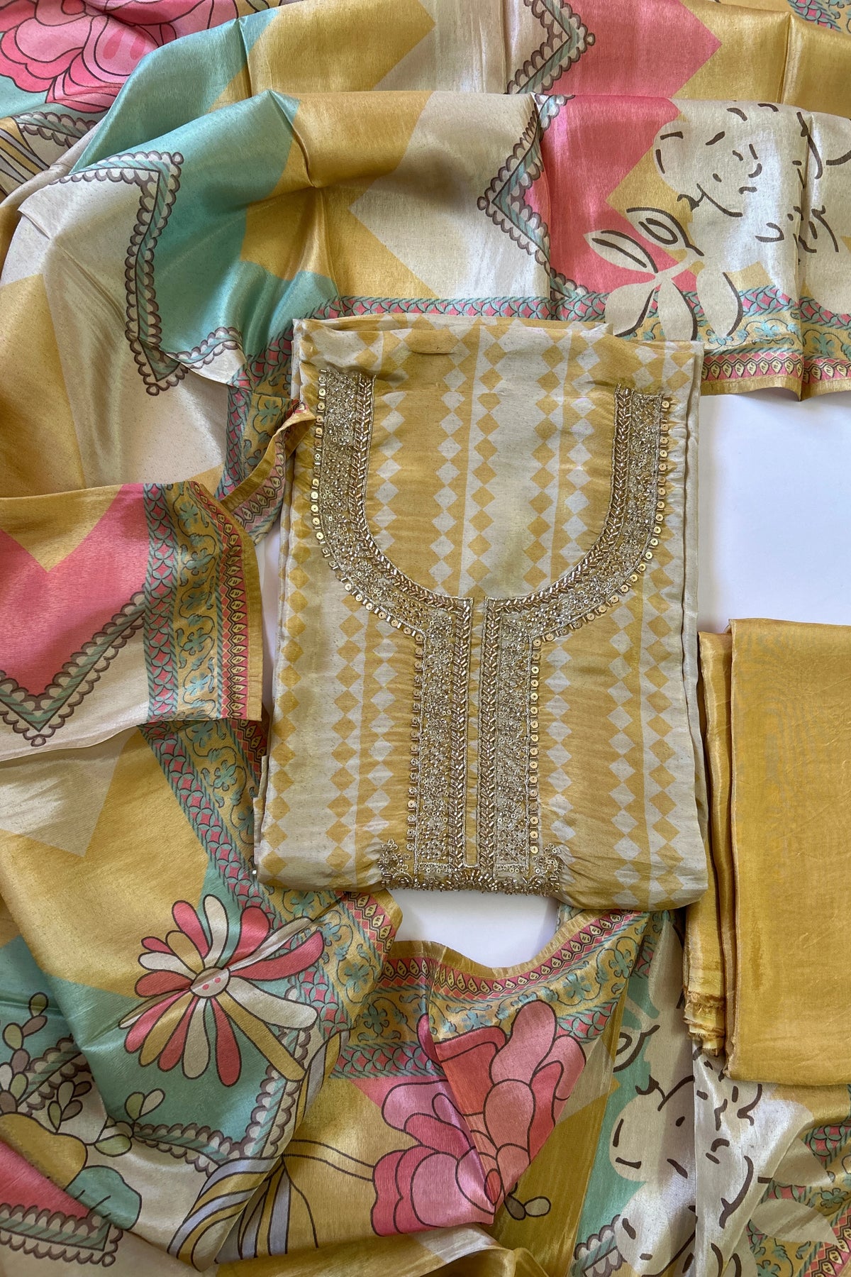 Tissue Salwar Suit