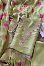 Semi Tussar Salwar Suit