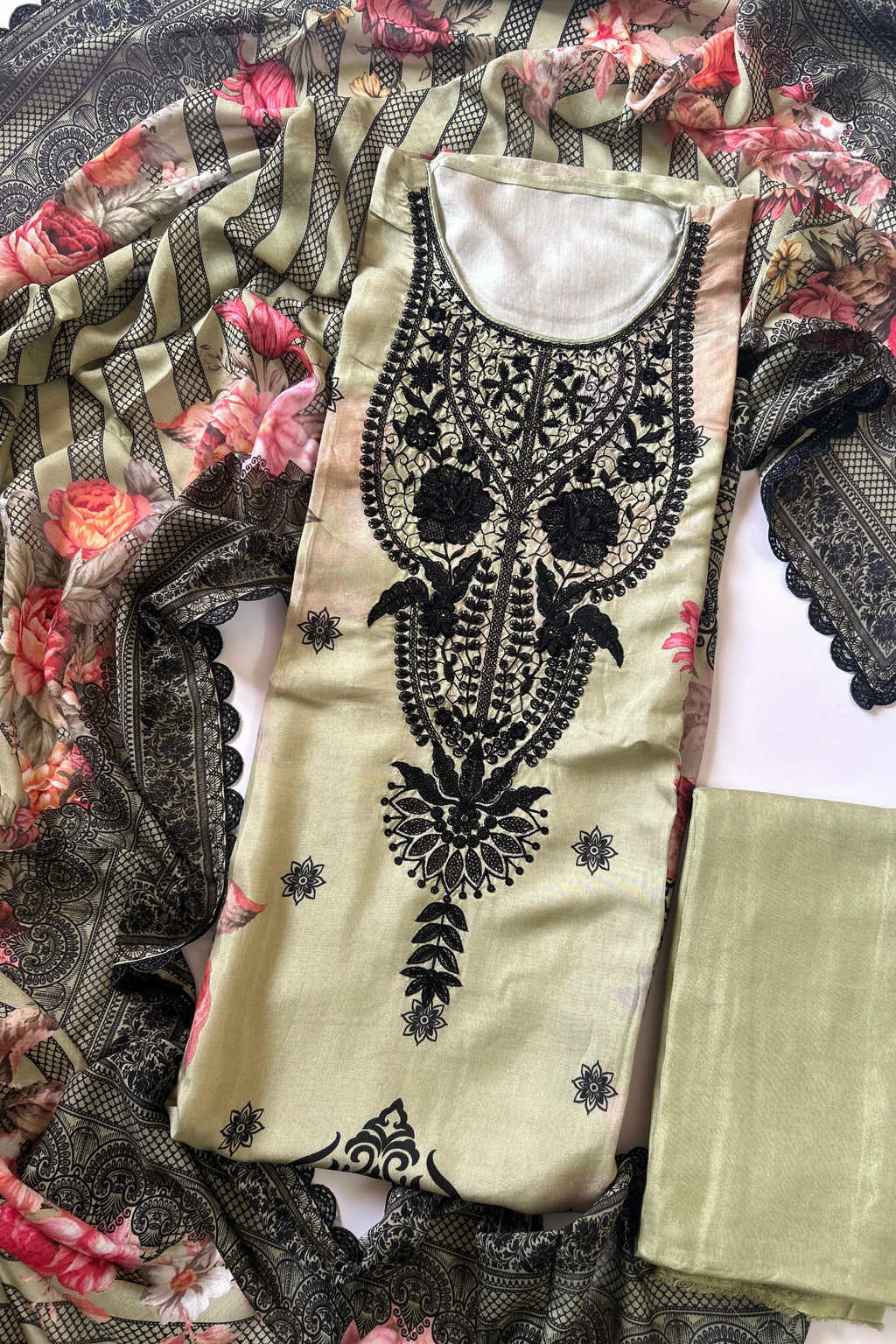 Muslin Salwar Suit