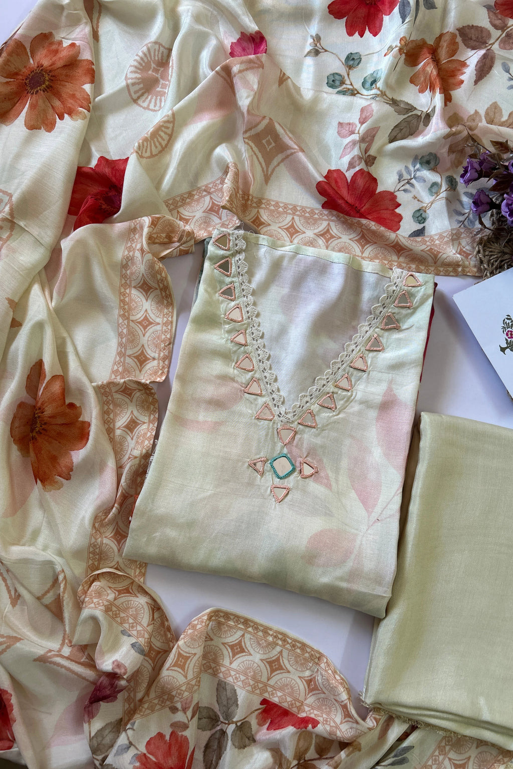 Muslin Salwar Suit