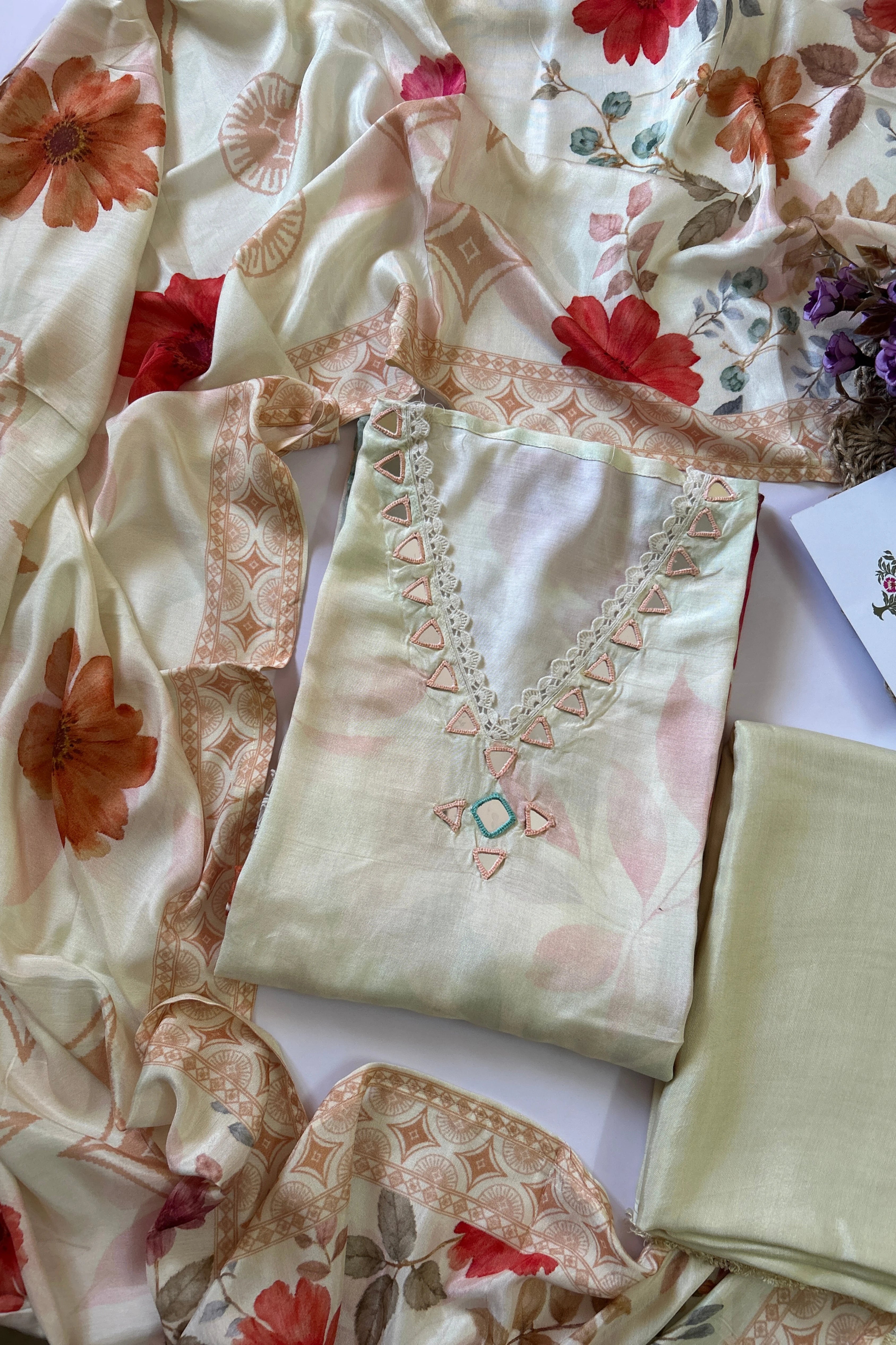 Muslin Salwar Suit