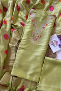 Semi Tussar Salwar Suit