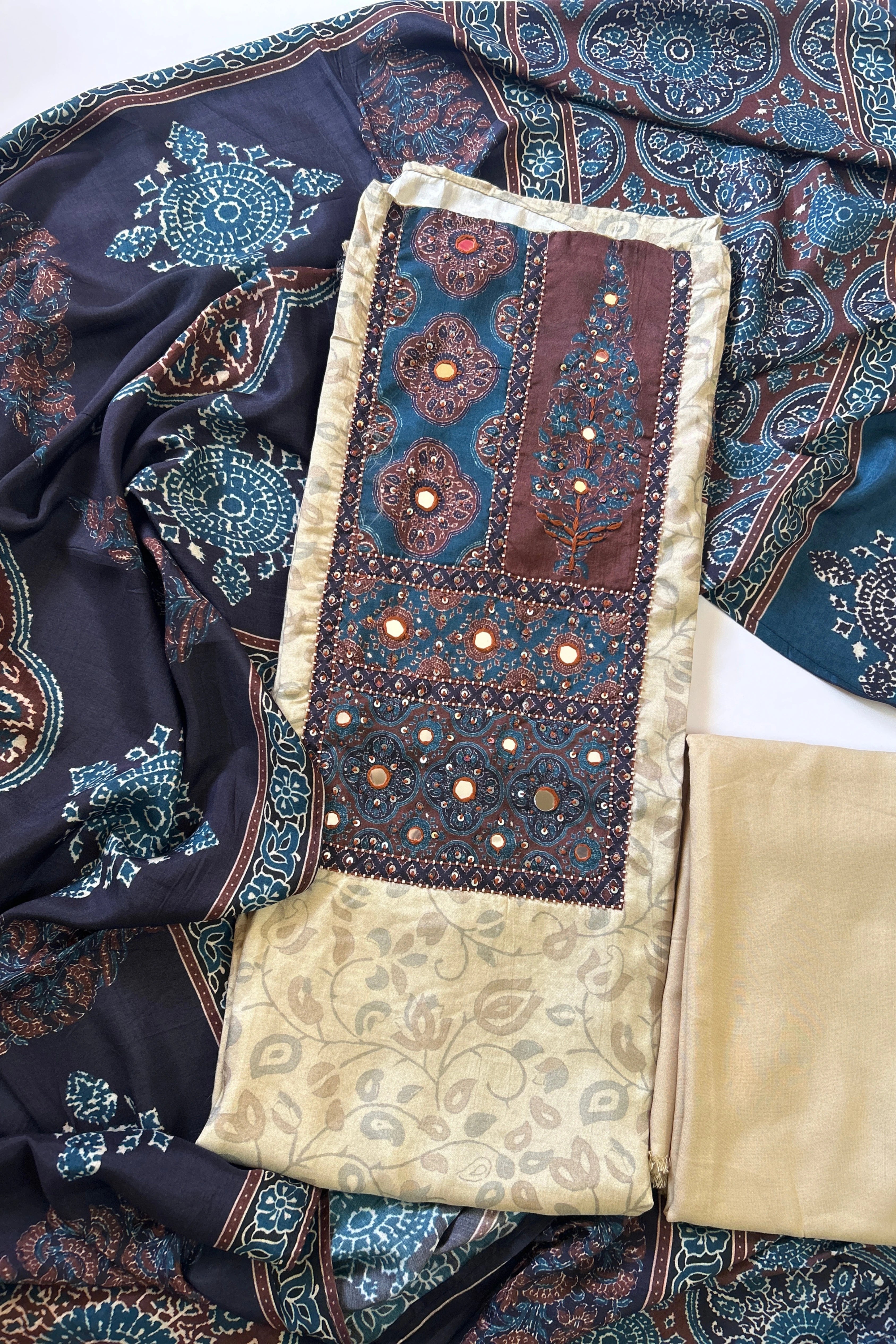 Muslin Salwar Suit