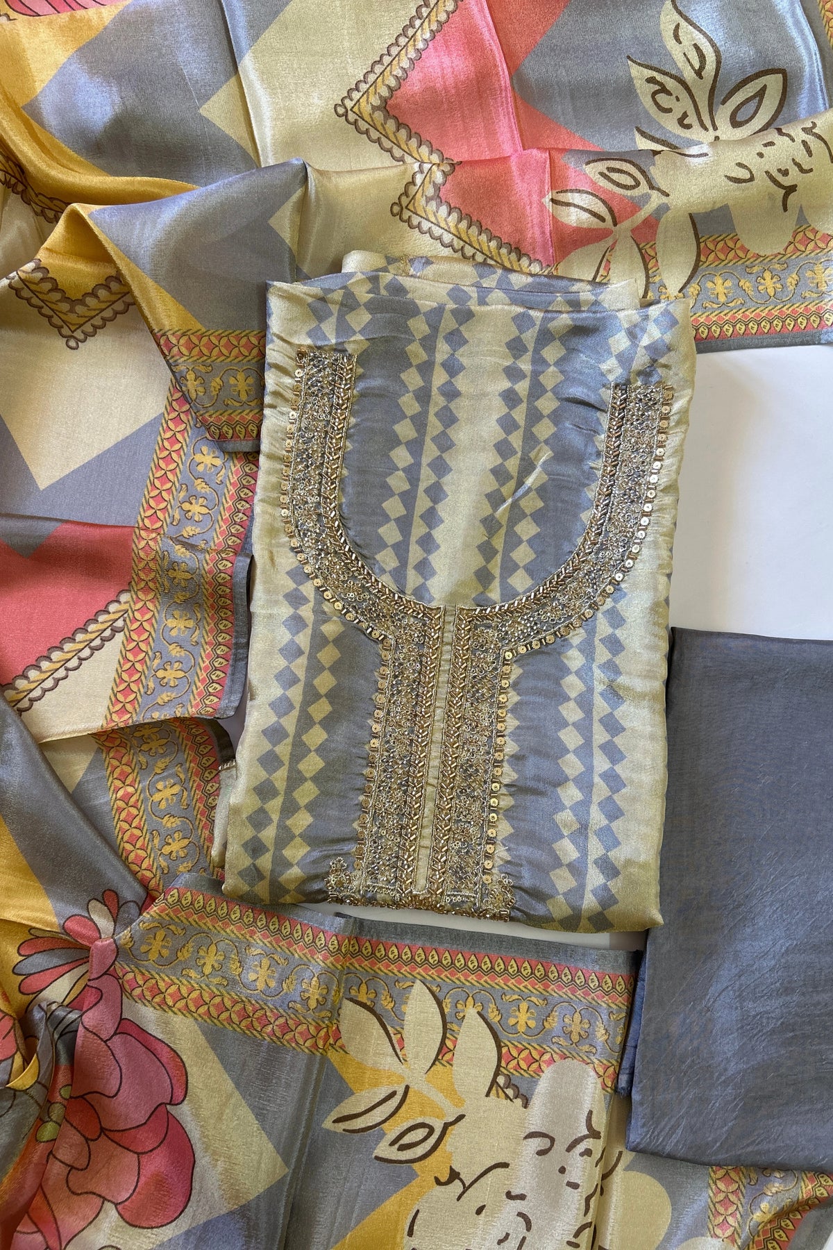 Tissue Salwar Suit