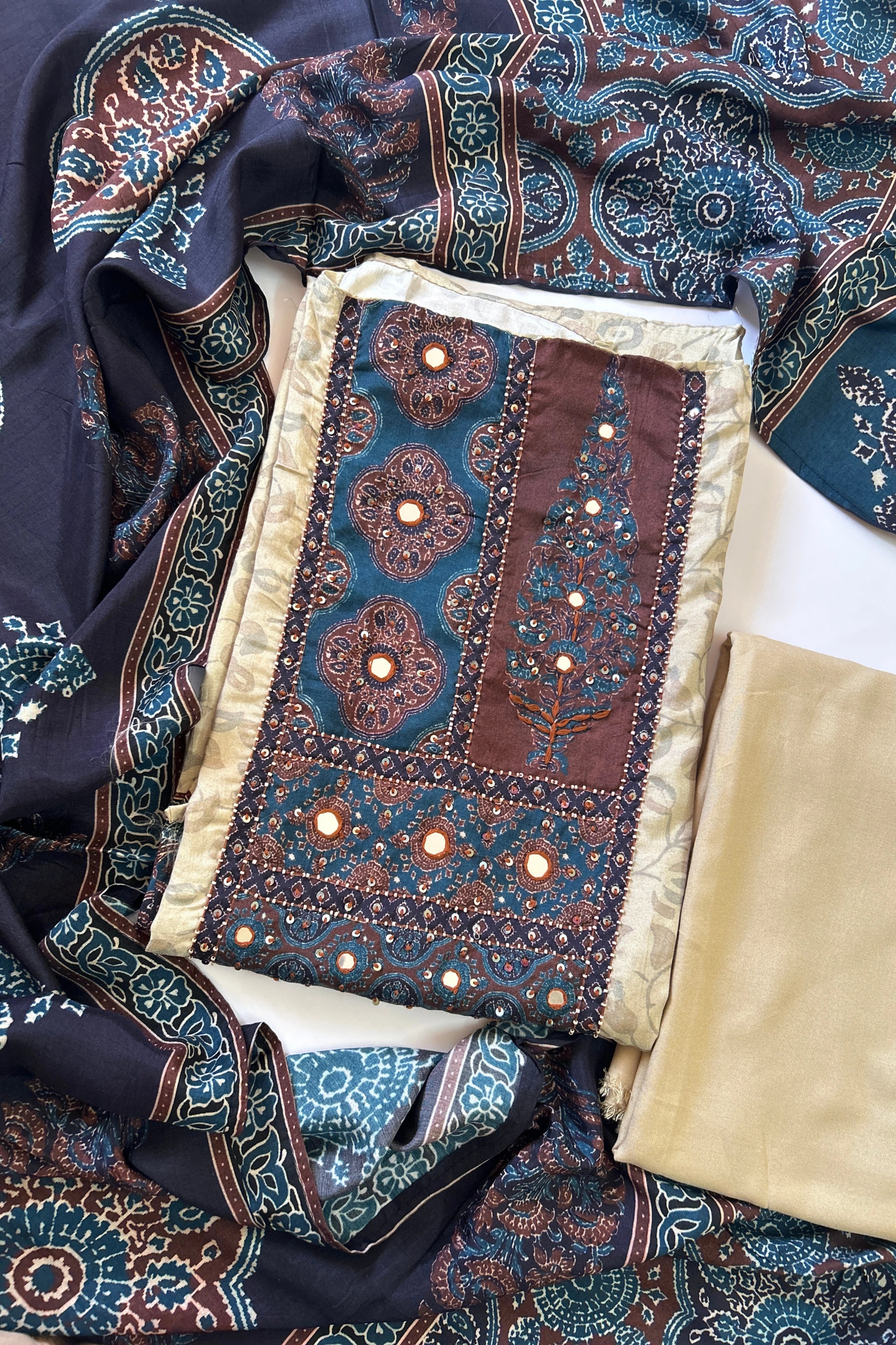 Muslin Salwar Suit