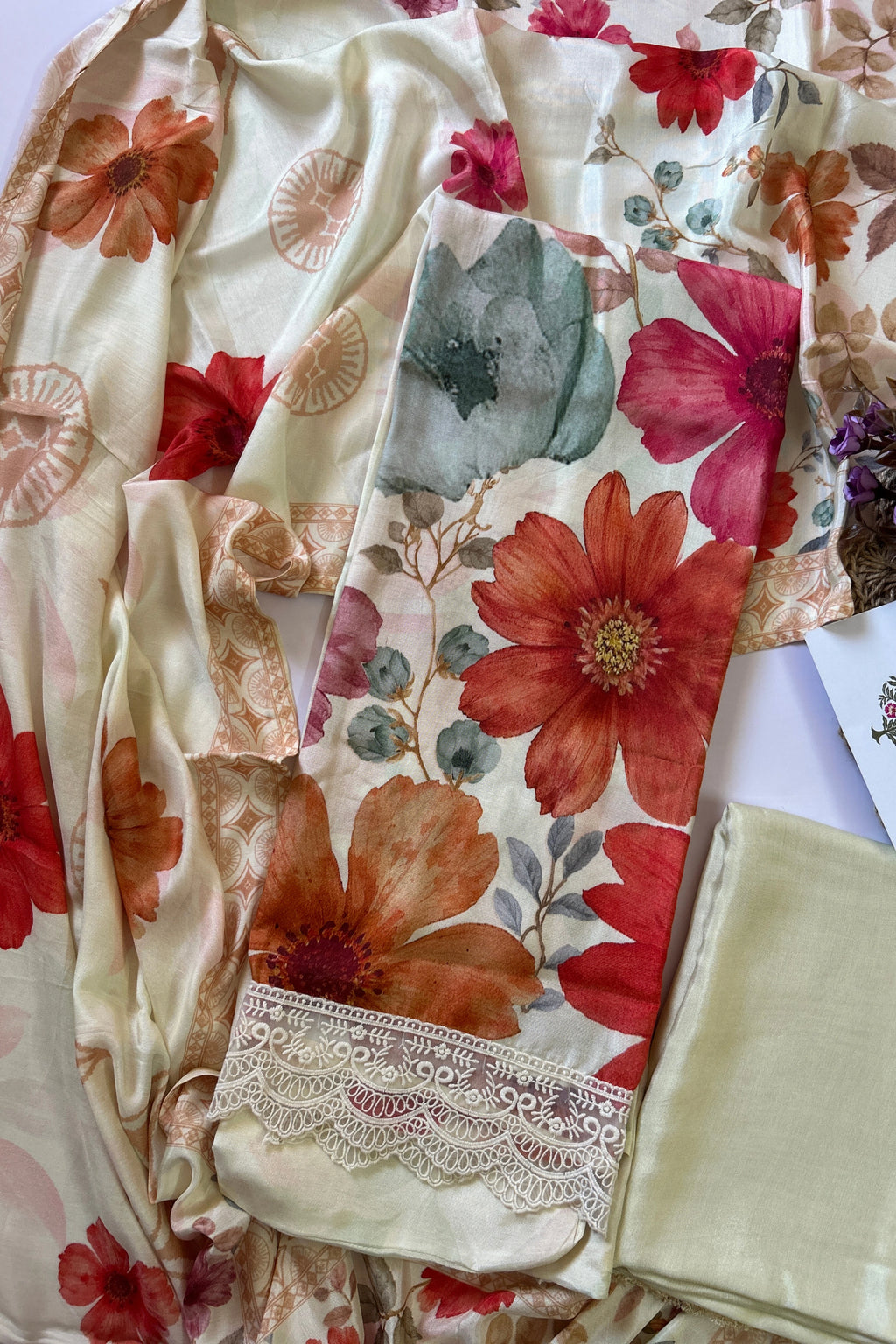Muslin Salwar Suit