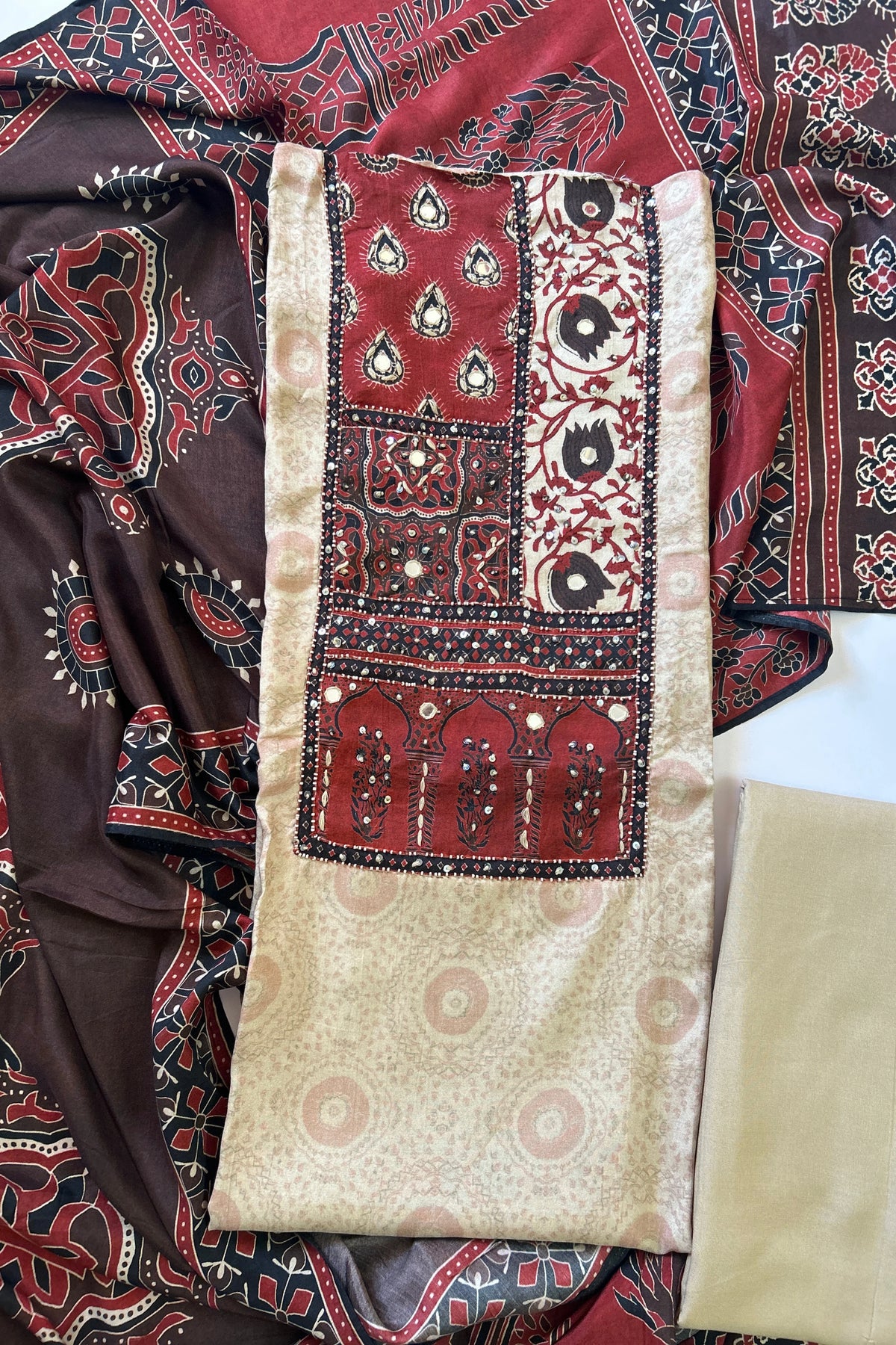 Muslin Salwar Suit