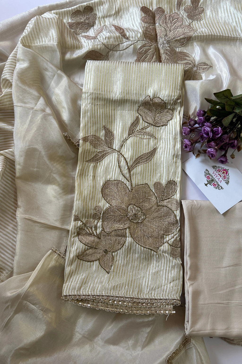 Tissue Silk Salwar Suit