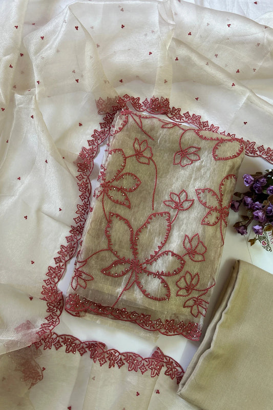 Crushed Tissue Salwar Suit-CT101
