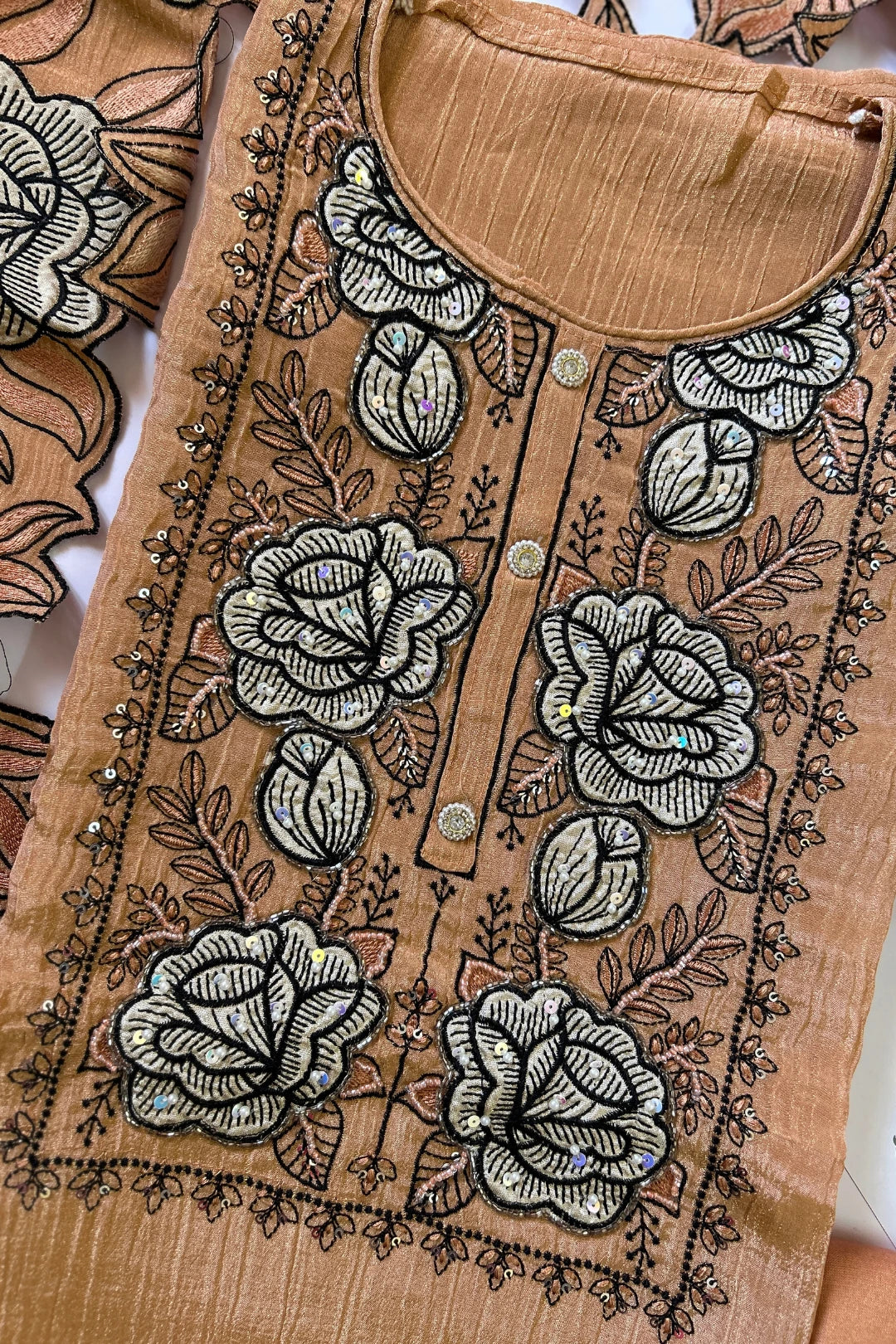 Crushed Tissue Salwar Suit-CT201