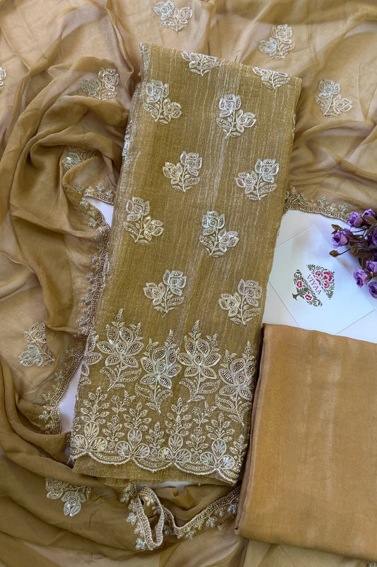 Crushed Tissue Salwar Suit-CT203