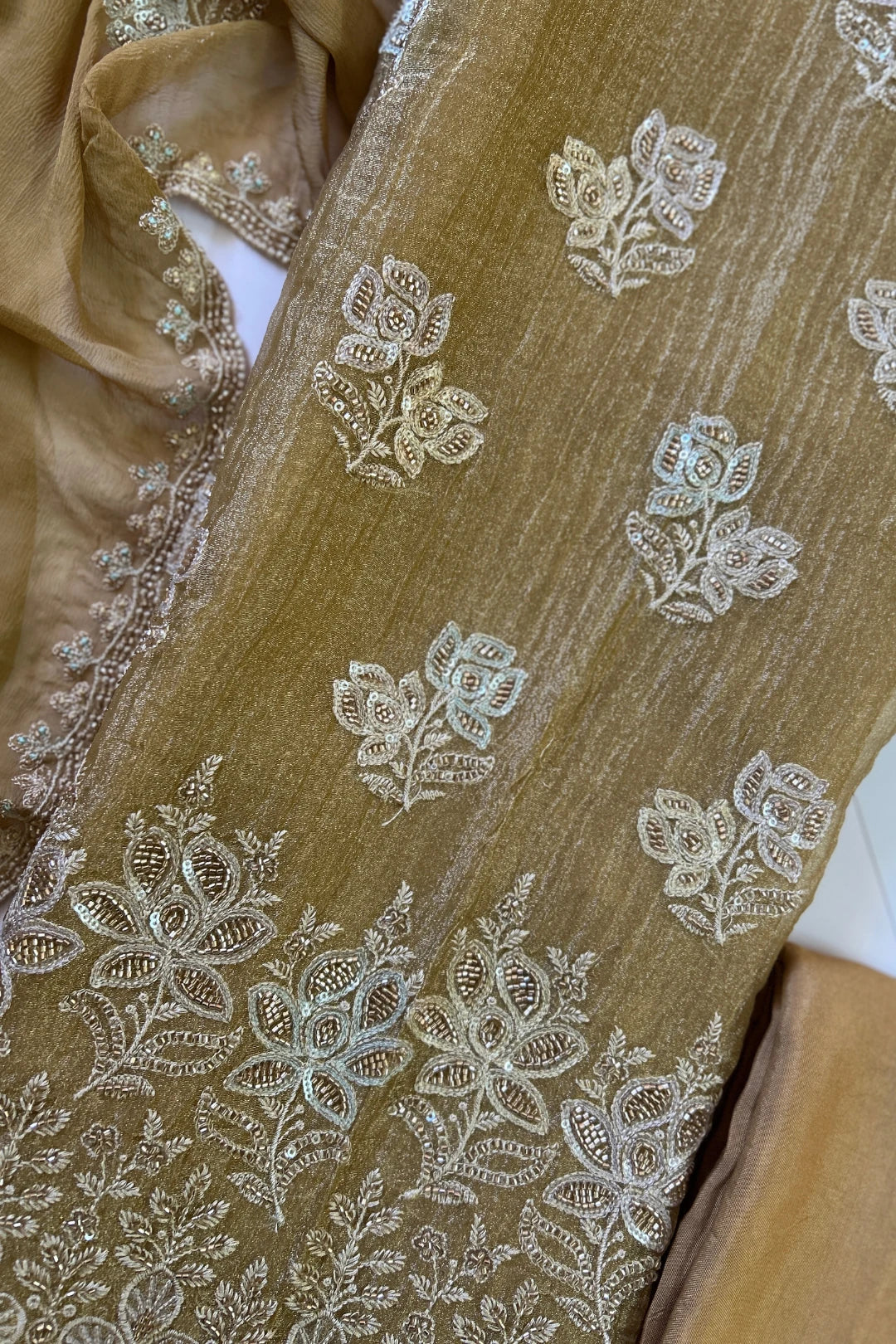 Crushed Tissue Salwar Suit-CT203