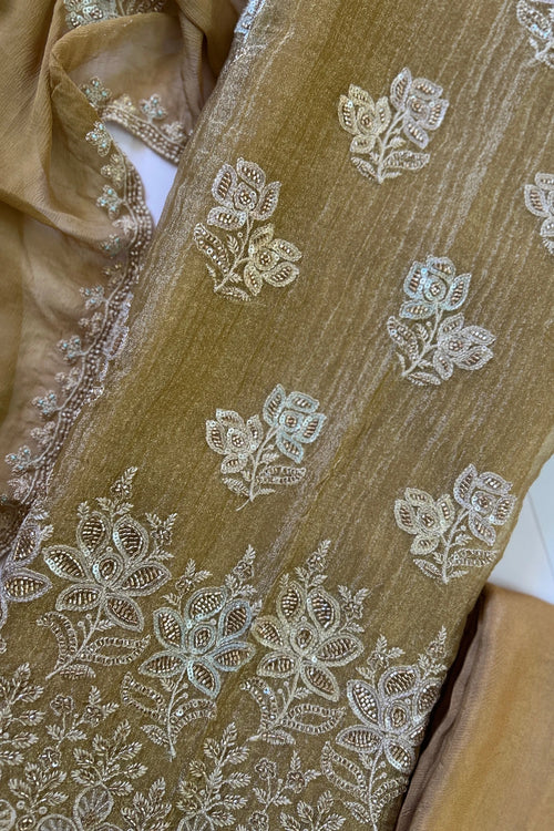 Crushed Tissue Salwar Suit-CT203