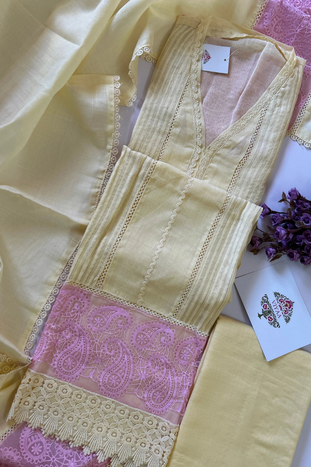 Linen Salwar Suit-L102