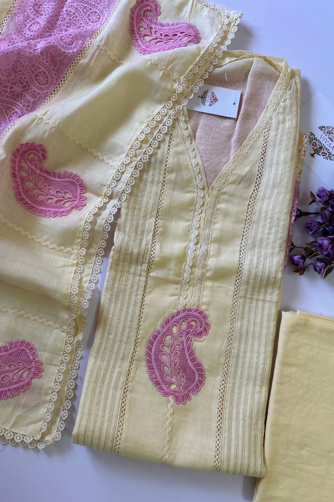 Linen Salwar Suit-L102