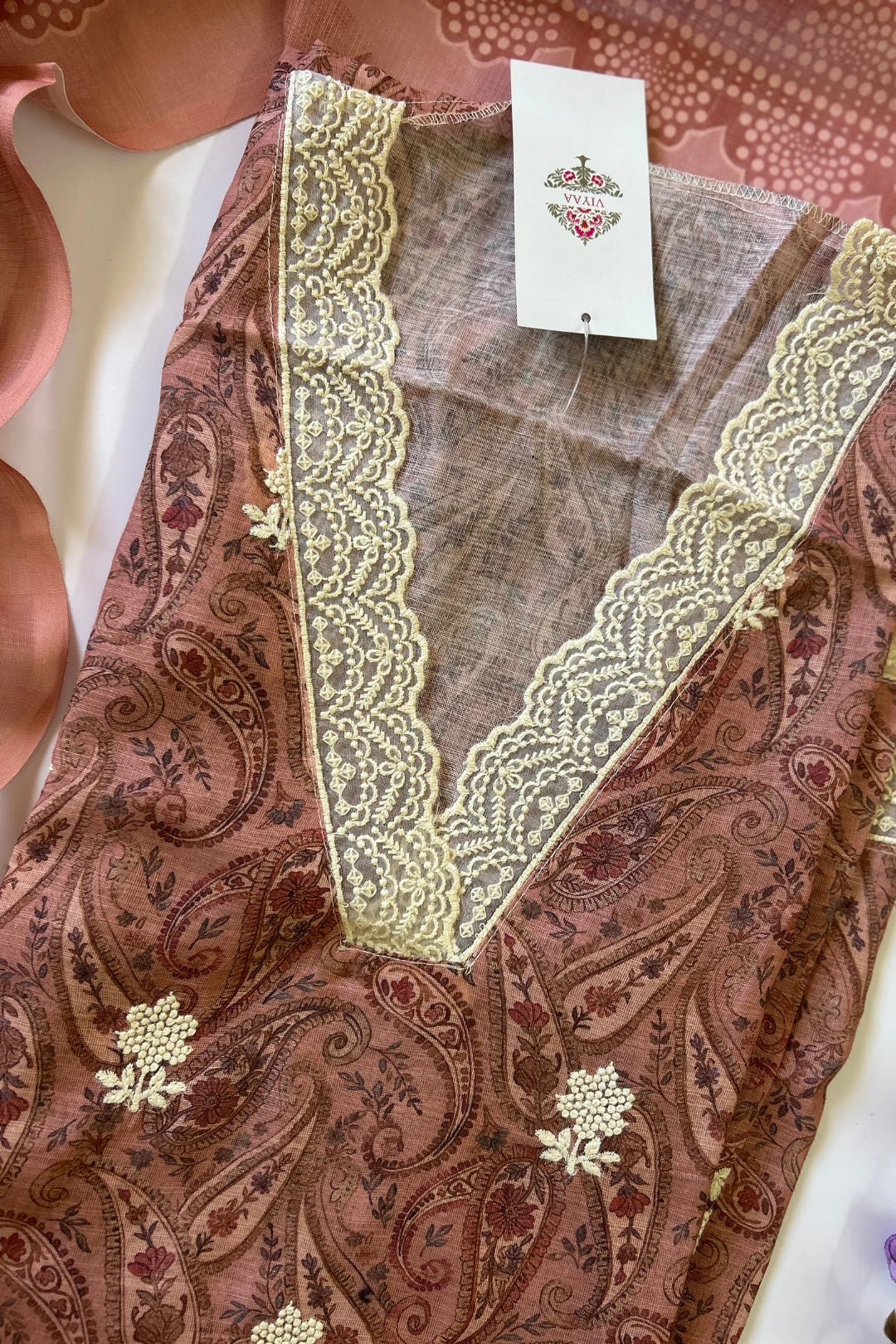 Linen Salwar Suit-L103