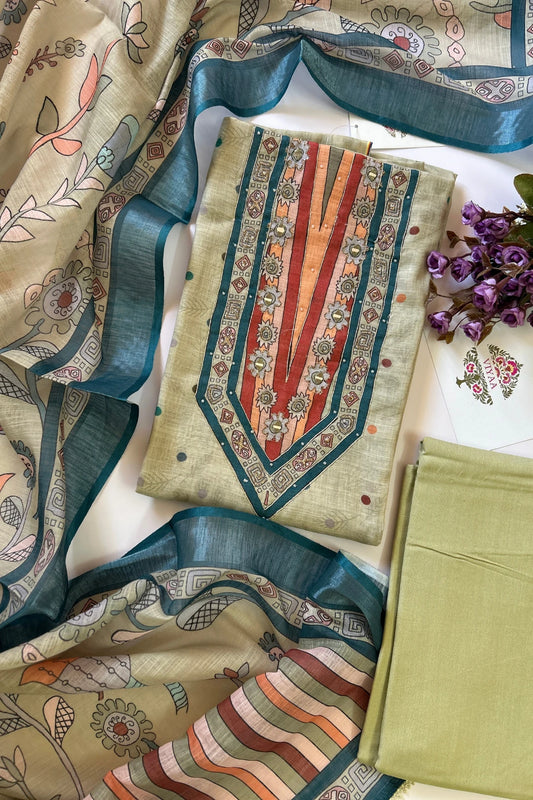 Linen Salwar Suit-L105