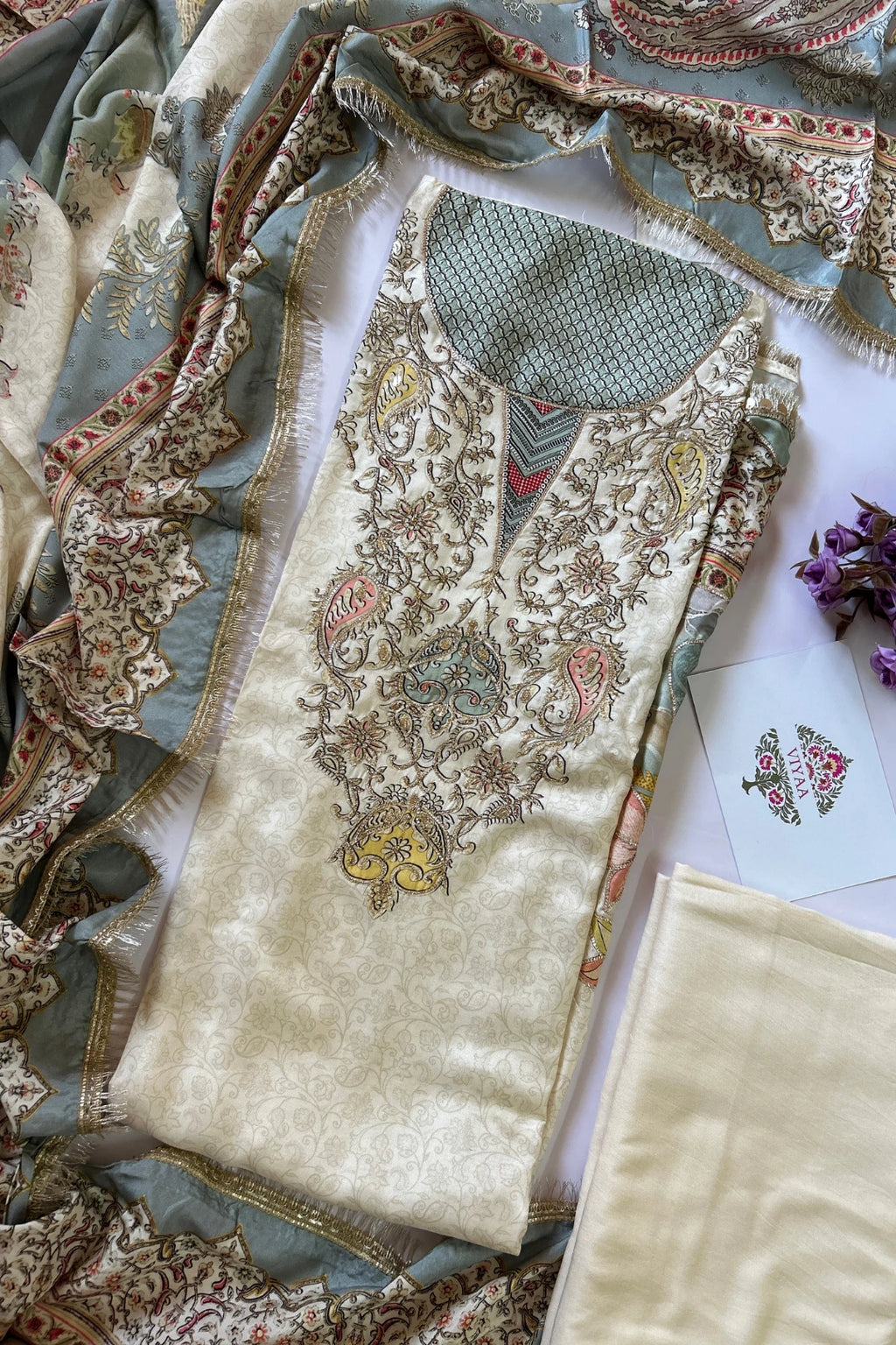 Muslin Salwar Suit-M301