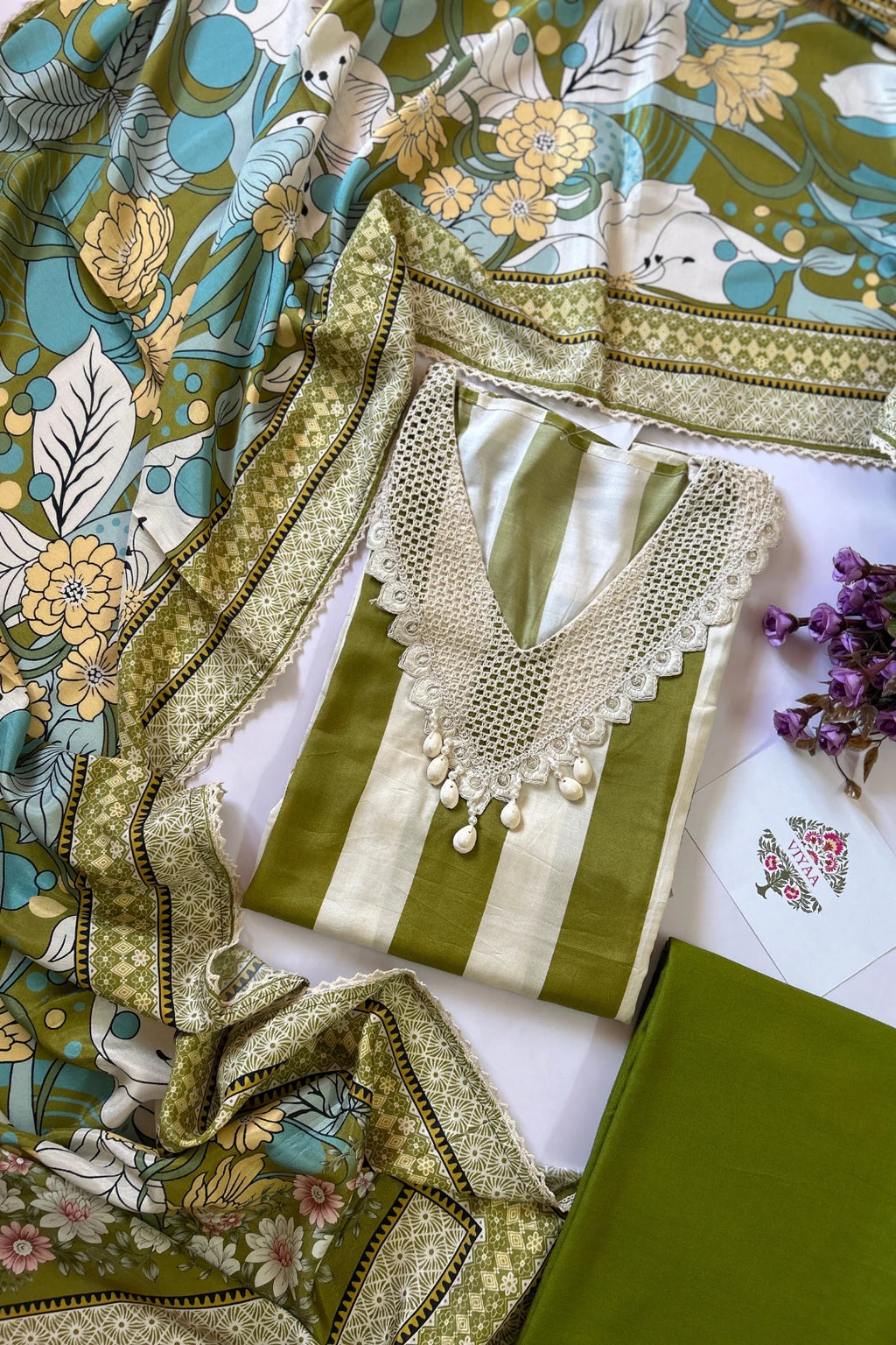 Muslin Salwar Suit-M302