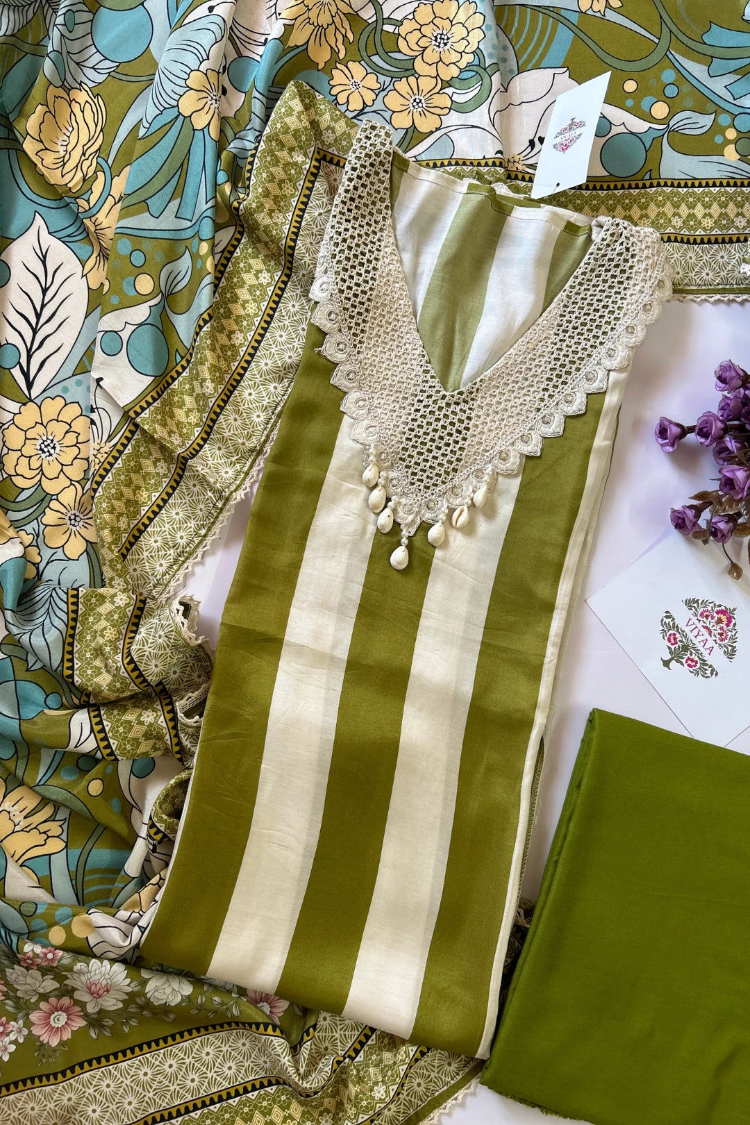 Muslin Salwar Suit-M302