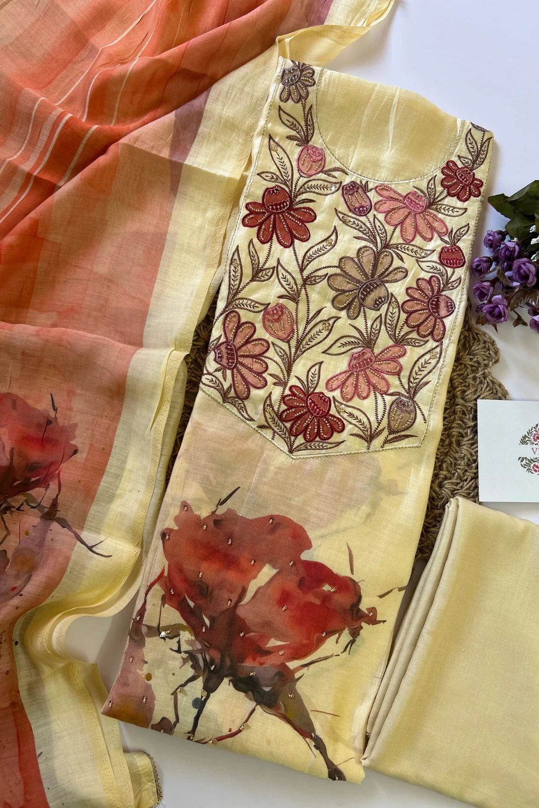 Muslin Salwar Suit-M101