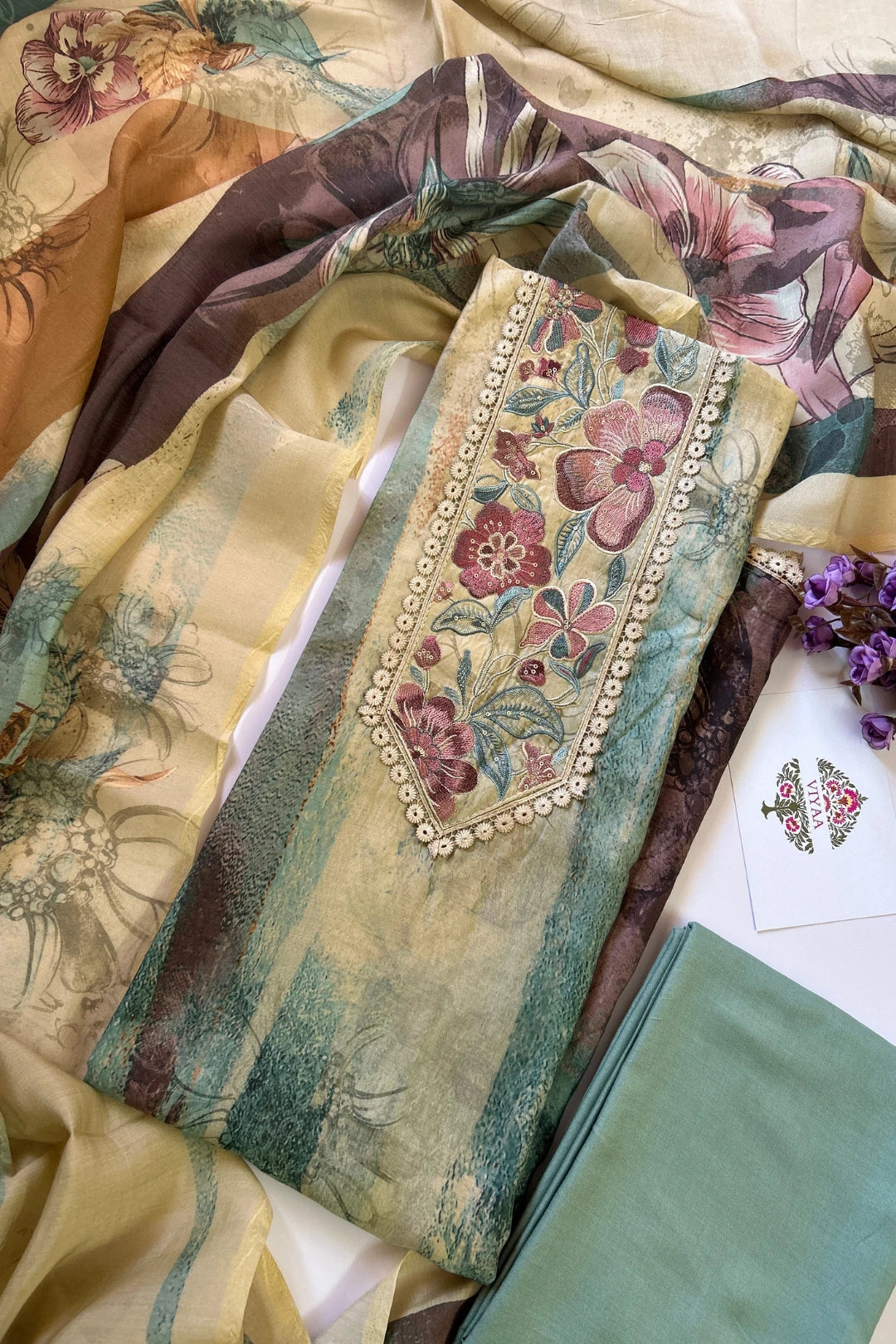 Muslin Salwar Suit-M105
