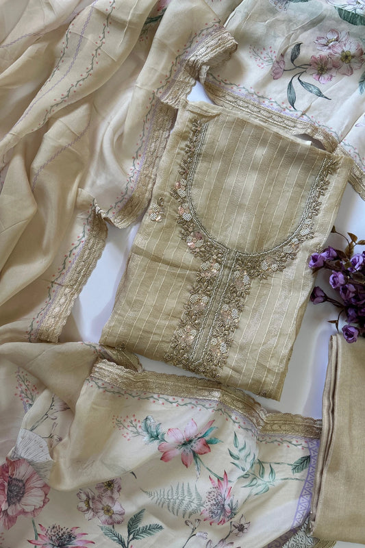 Organza Salwar Suit-O101