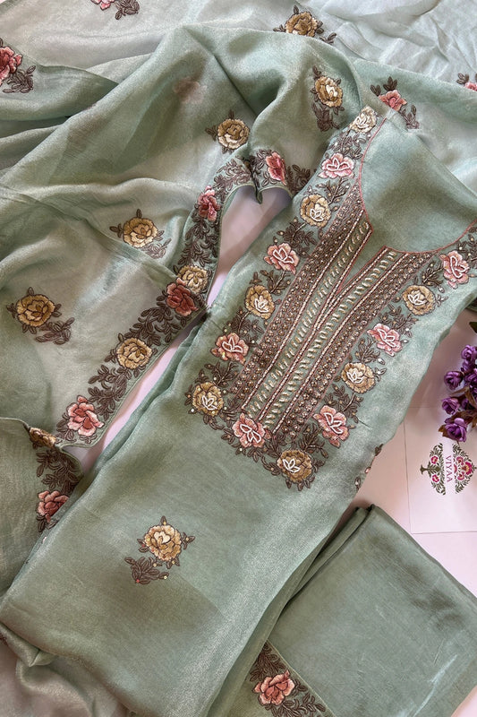Organza Salwar Suit-O103