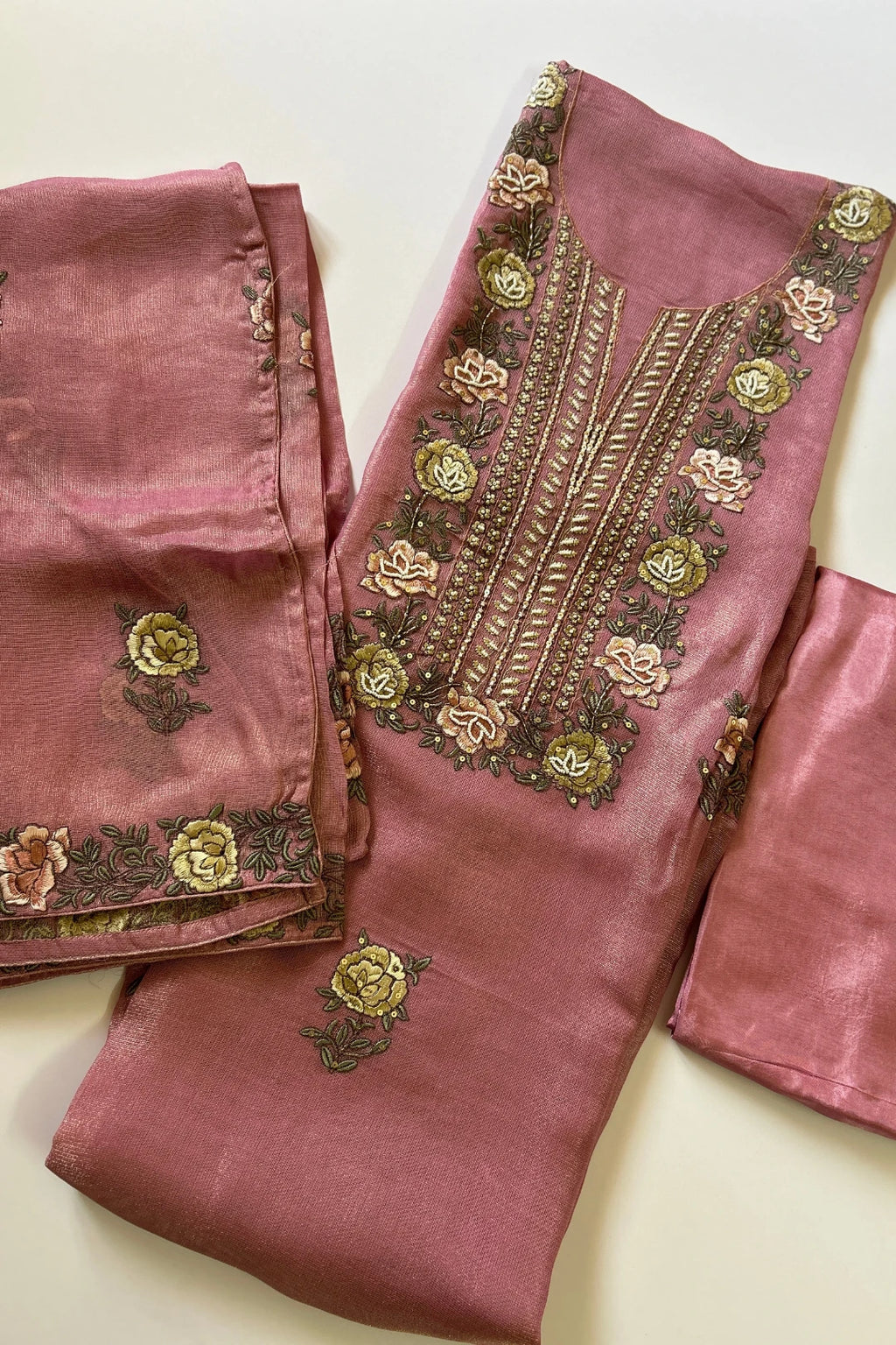 Organza Salwar Suit-O103