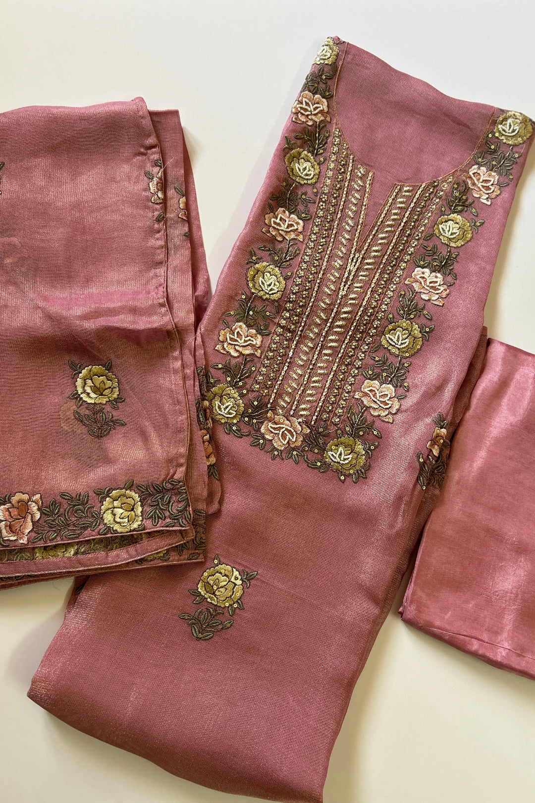 Organza Salwar Suit-O103