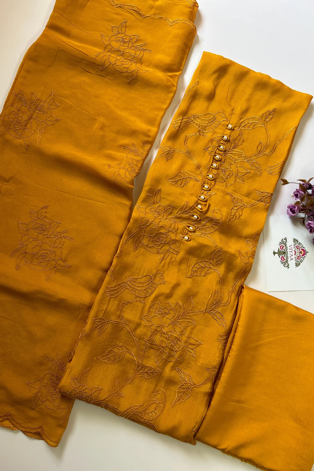 Organza Salwar Suit-O104