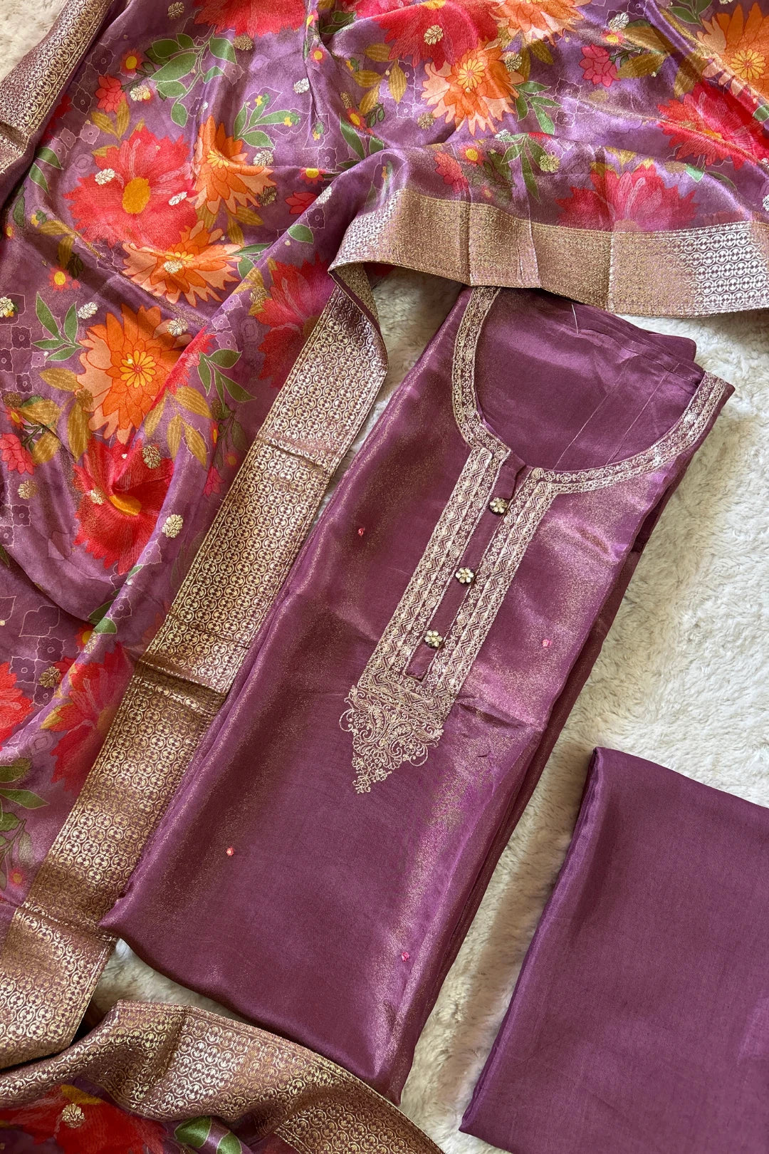 Tissue Salwar Suit-T201
