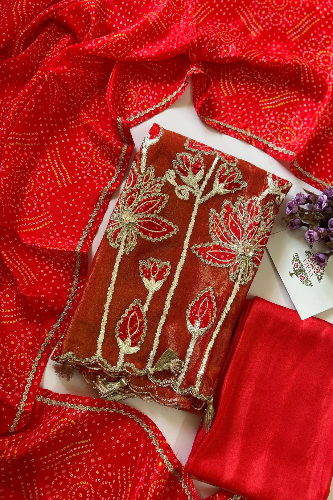 Tissue Salwar Suit-T209