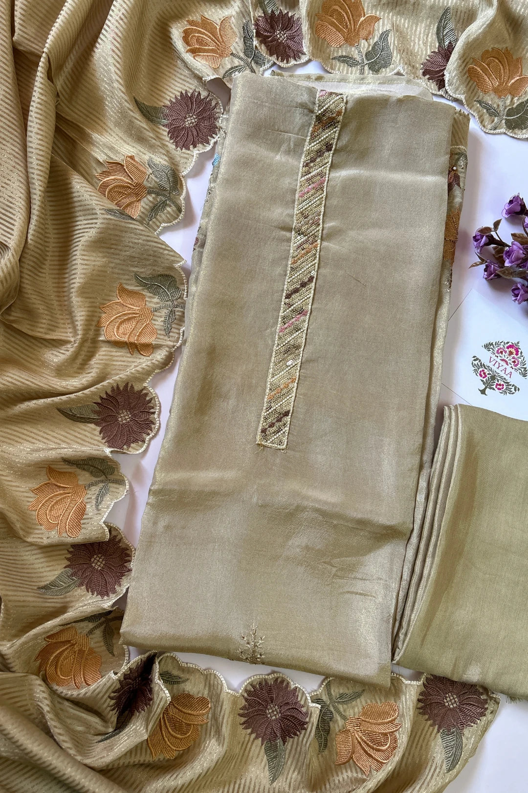 Tissue Salwar Suit-T213